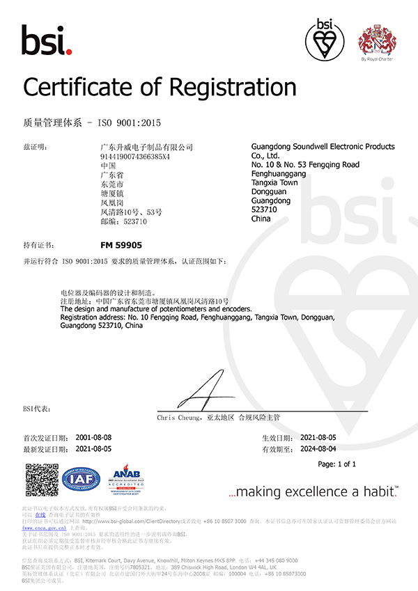 FM 59905 ISO9001 2015 FM 59905 ISO9001 2015